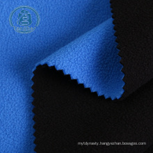 100% Polyester Polar Fleece Fabric Knitted Bonded Anti Pilling Polar Fleece Fabric For Garments